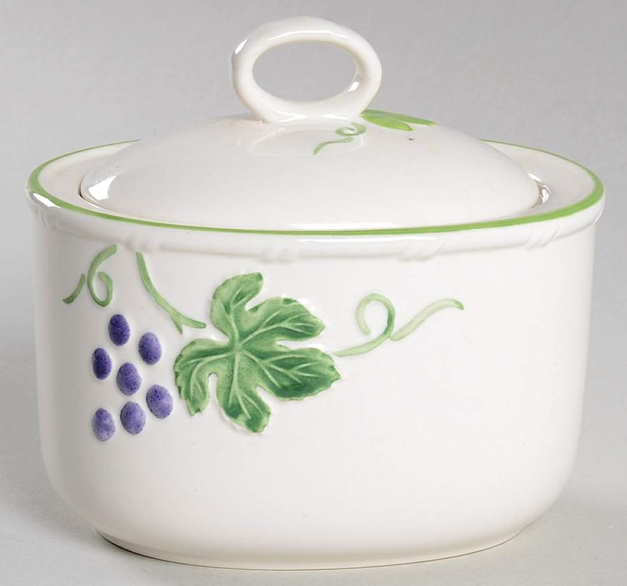 Napa Valley Sugar Bowl & Lid by Mikasa-1