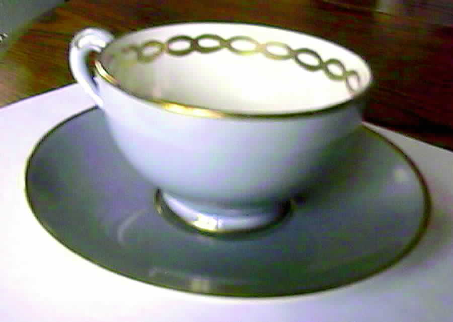 Edinburgh Footed Cup & Saucer Set by Myott Staffordshire-1