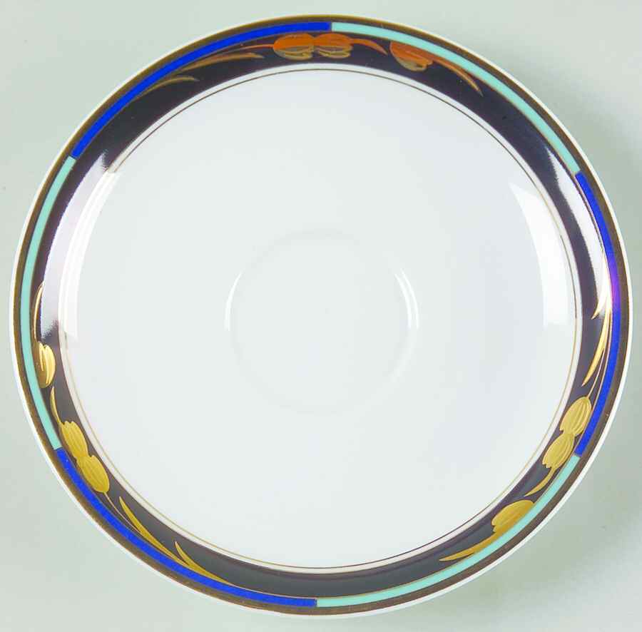 Tulip Chateau Saucer by Mikasa-1
