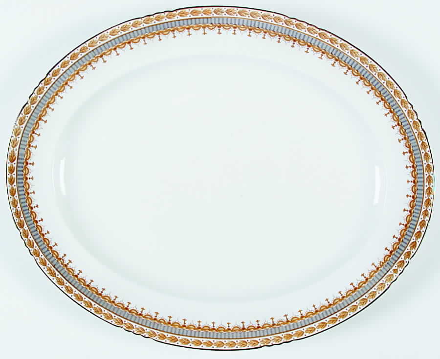 MAD127 16" Oval Serving Platter by John Maddock & Sons-1