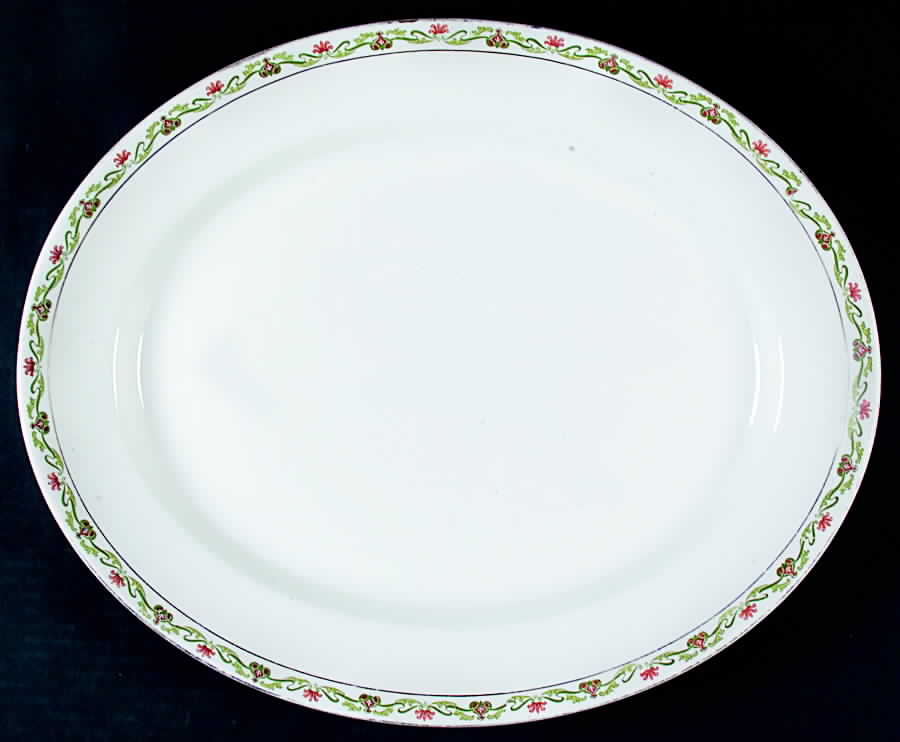 MAD128 16" Oval Serving Platter by John Maddock & Sons-1