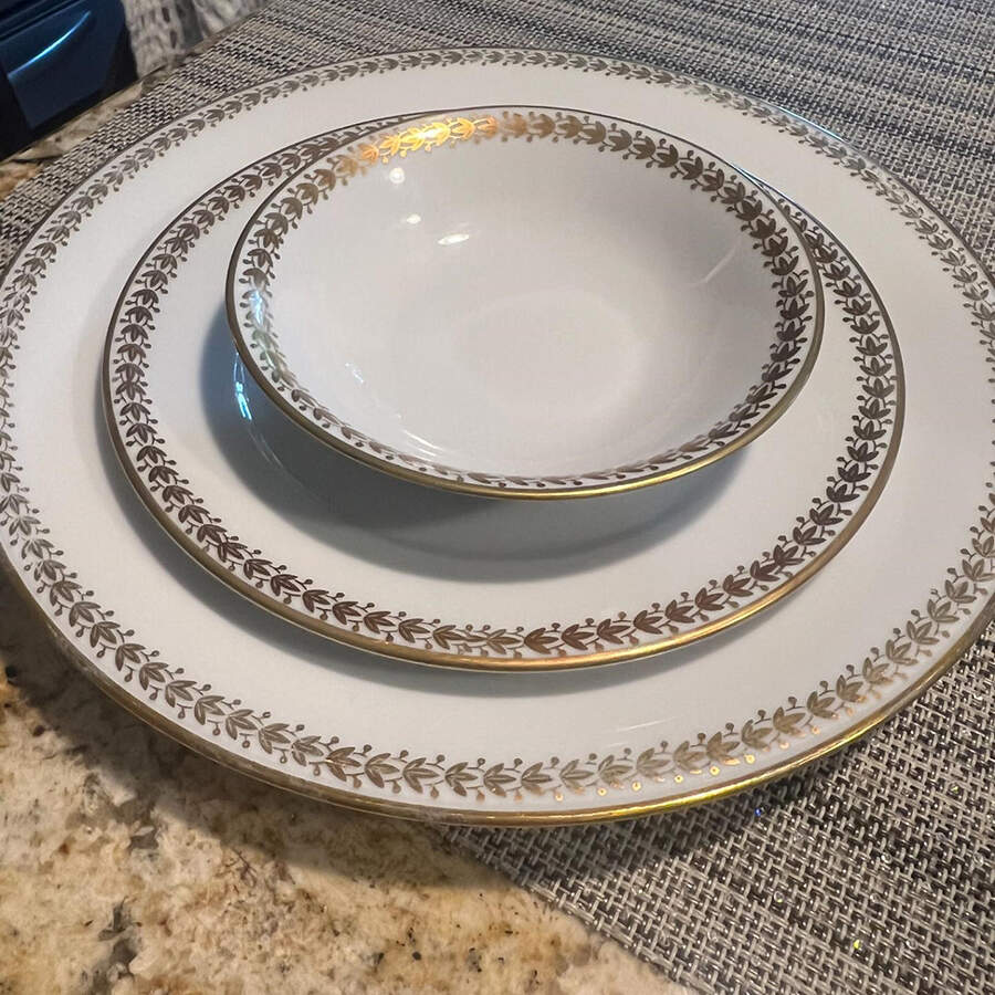 Royalty Salad Plate by Margarete-1