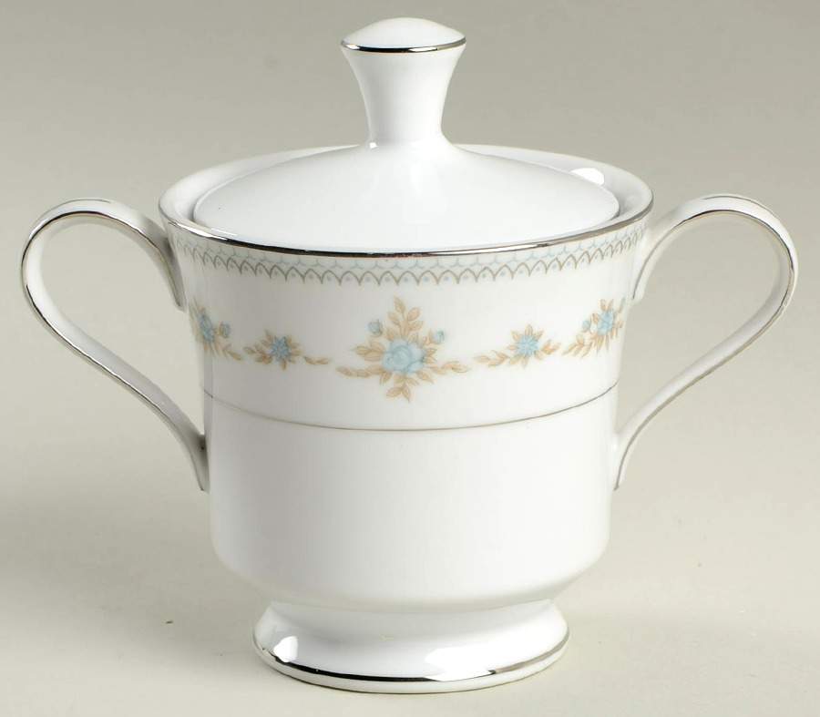Natalie Sugar Bowl & Lid by Meito-1