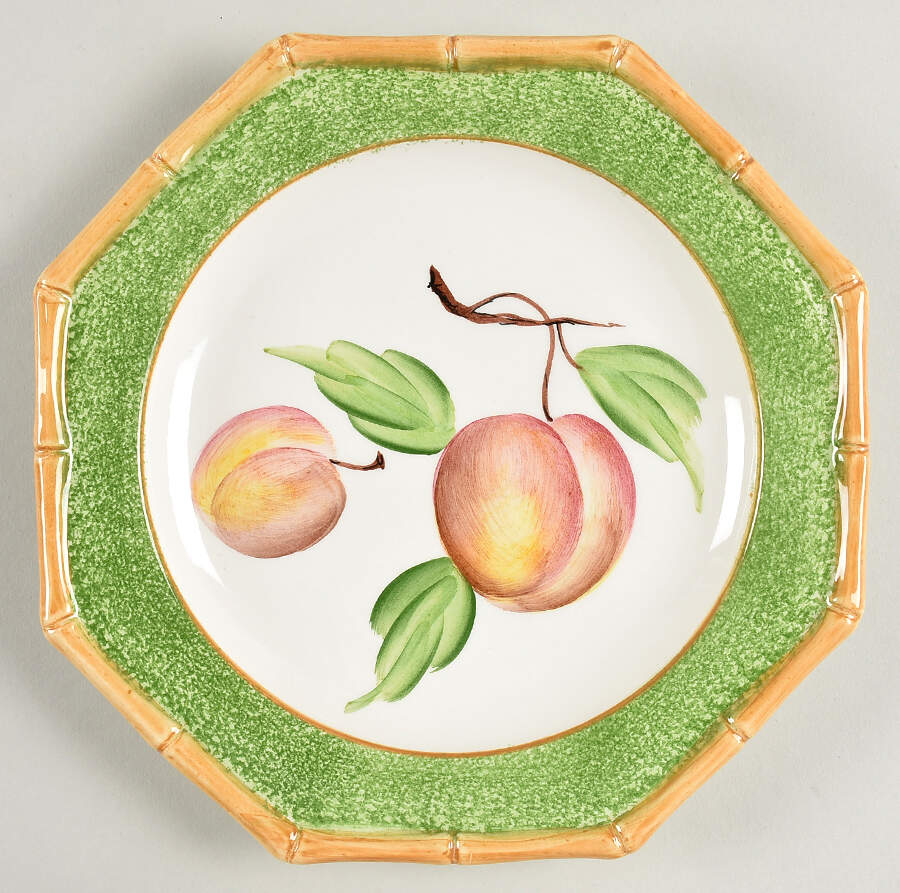 Xanadu Salad/Dessert Plate by Mariposa-1