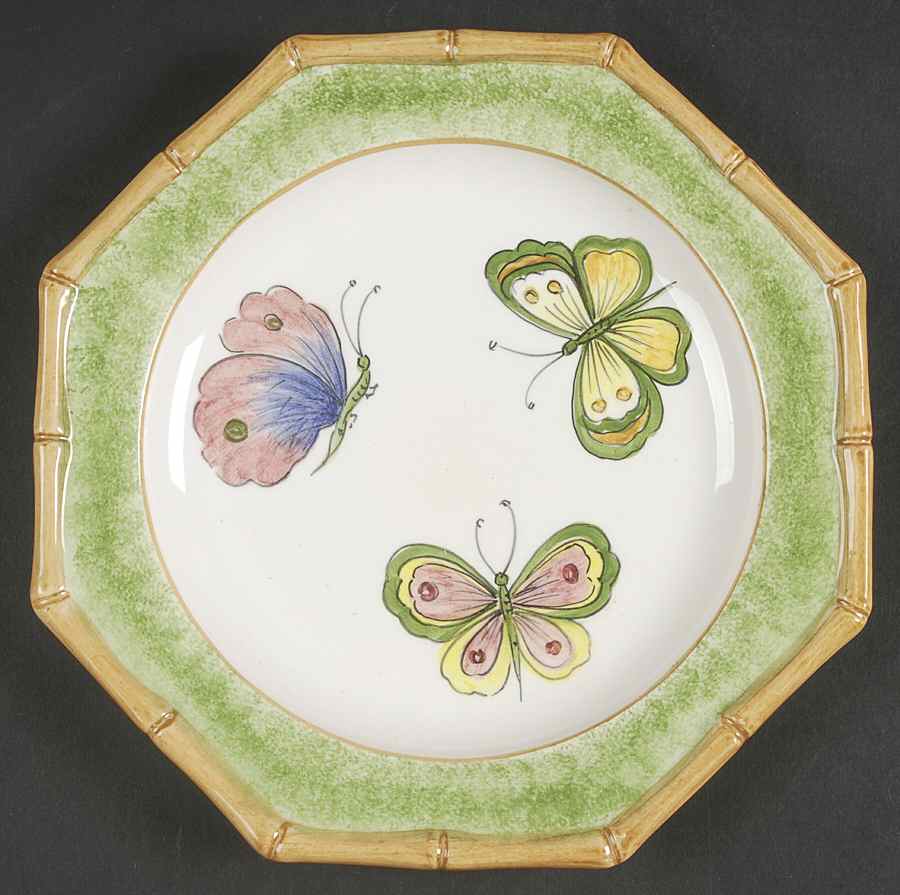 Xanadu Salad/Dessert Plate by Mariposa-1