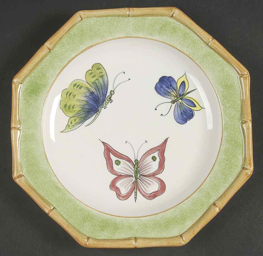 Xanadu Salad/Dessert Plate by Mariposa-1