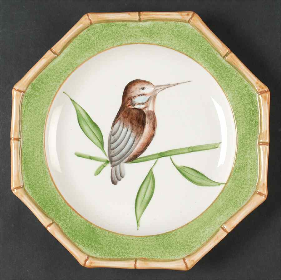 Xanadu Salad/Dessert Plate by Mariposa-1