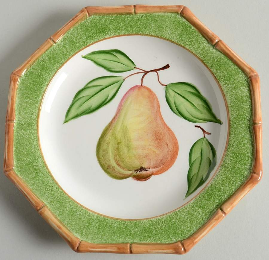 Xanadu Salad/Dessert Plate by Mariposa-1