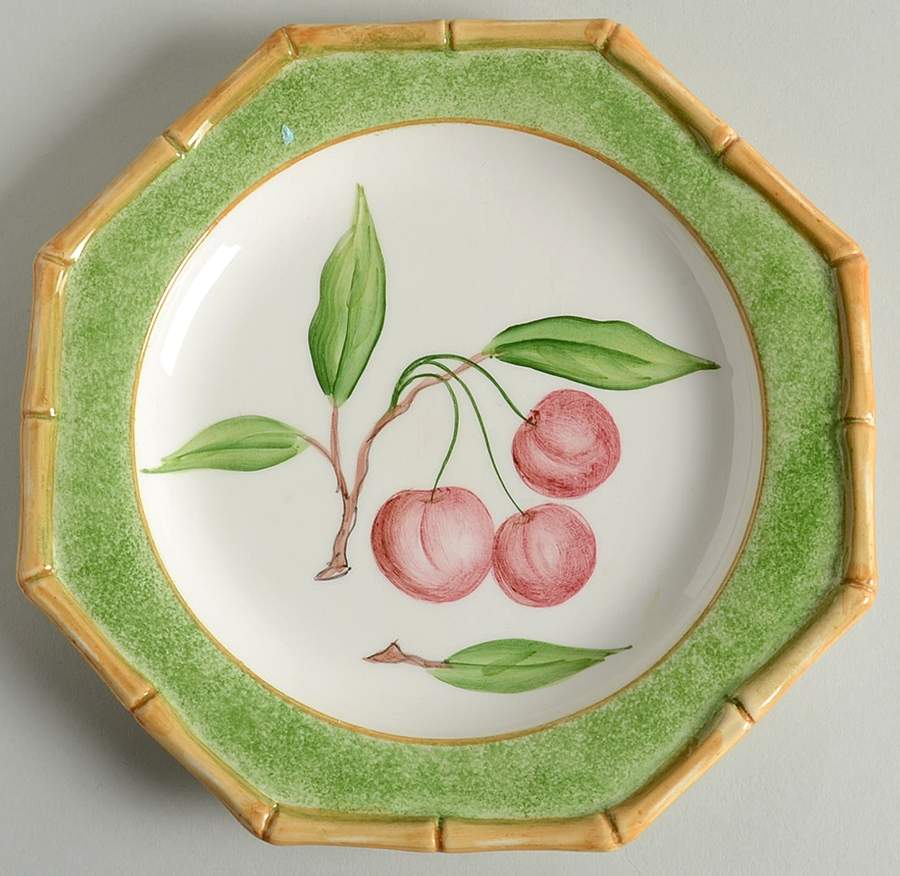 Xanadu Salad/Dessert Plate by Mariposa-1