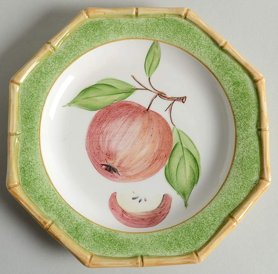 Xanadu Salad/Dessert Plate by Mariposa-1