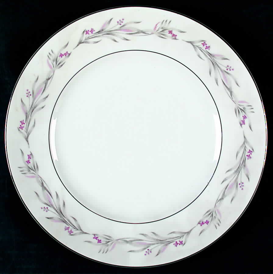 Contessa (Platinum) Dinner Plate by Meito-1