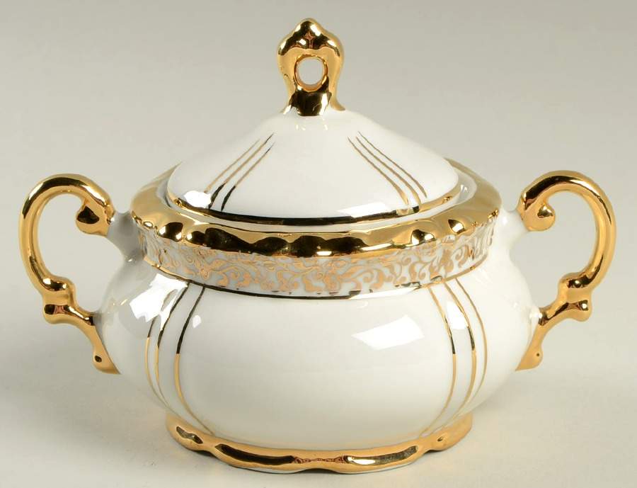 MIT137 Sugar Bowl & Lid by Mitterteich-1