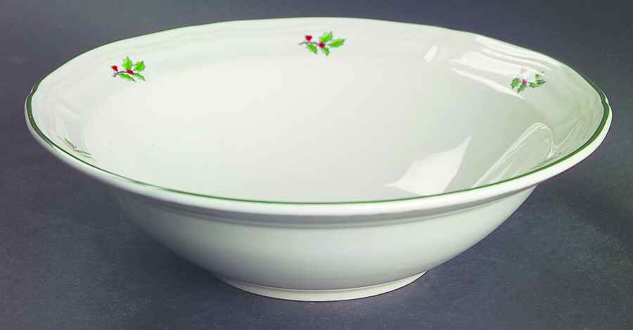 Christmas Tree Bear Rim Cereal Bowl by Meiwa-1