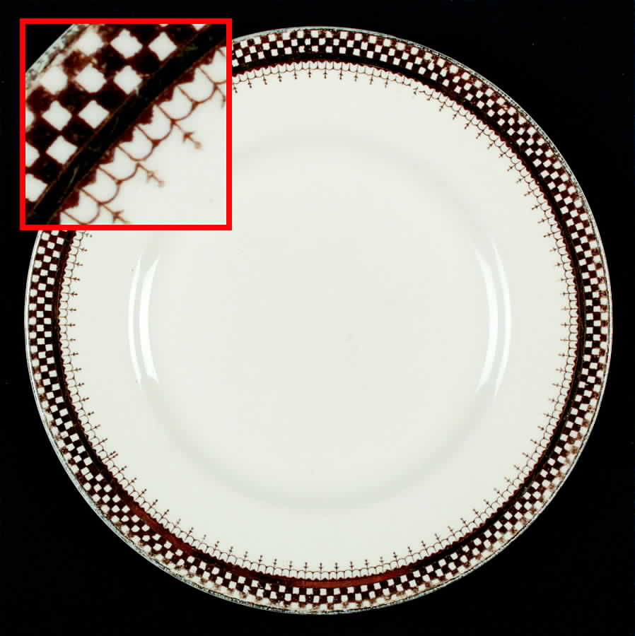 MAD133 Dessert/Pie Plate by John Maddock & Sons-1