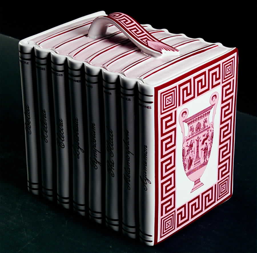 2829 Large Canister & Lid by Mottahedeh-1