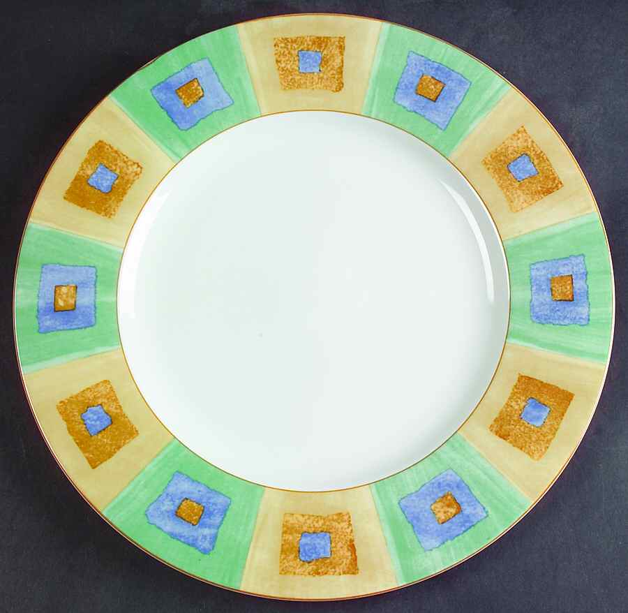 Parquet Dinner Plate by Mikasa-1