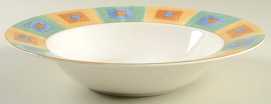 Parquet 10" Round Vegetable Bowl by Mikasa-1