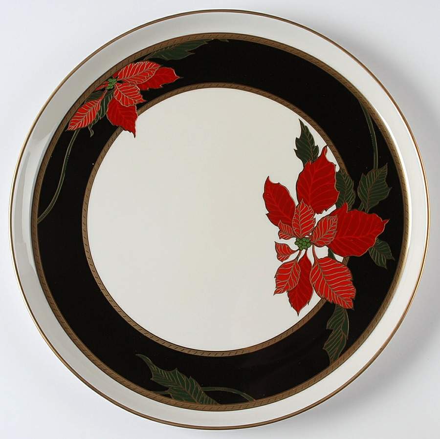 Christmas Eve Cake Plate by Mikasa-1