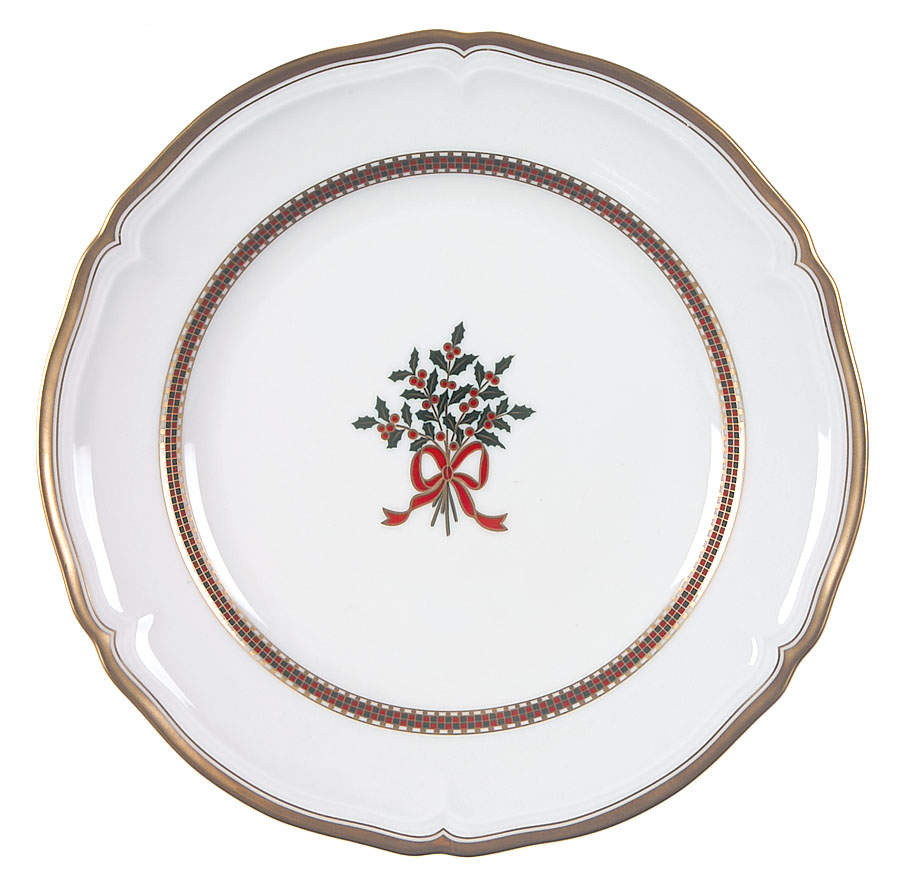 Christmas Garden Salad Plate by Mikasa-1