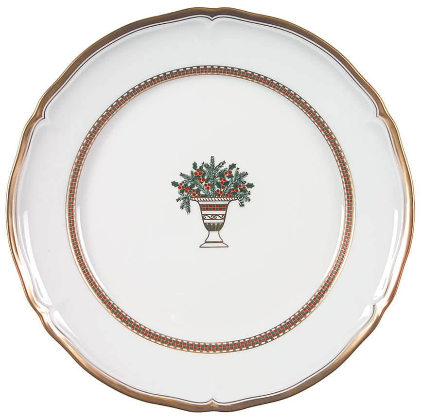 Christmas Garden Dinner Plate by Mikasa-1