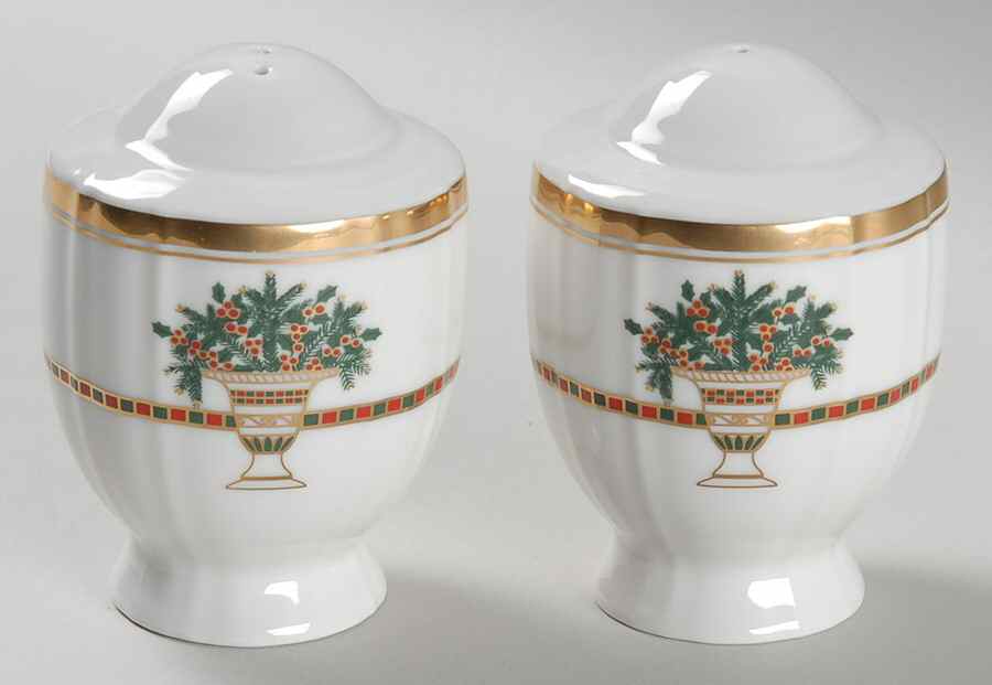 Christmas Garden Salt & Pepper Set by Mikasa-1