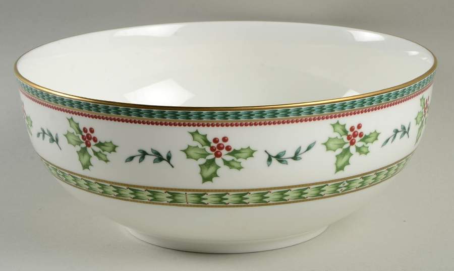 Holiday Celebration 8" Round Vegetable Bowl by Mikasa-1