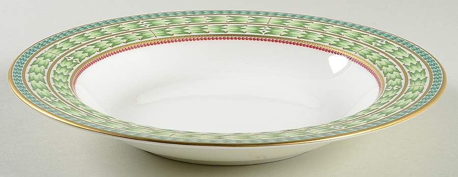 Holiday Celebration Large Rim Soup Bowl by Mikasa-1