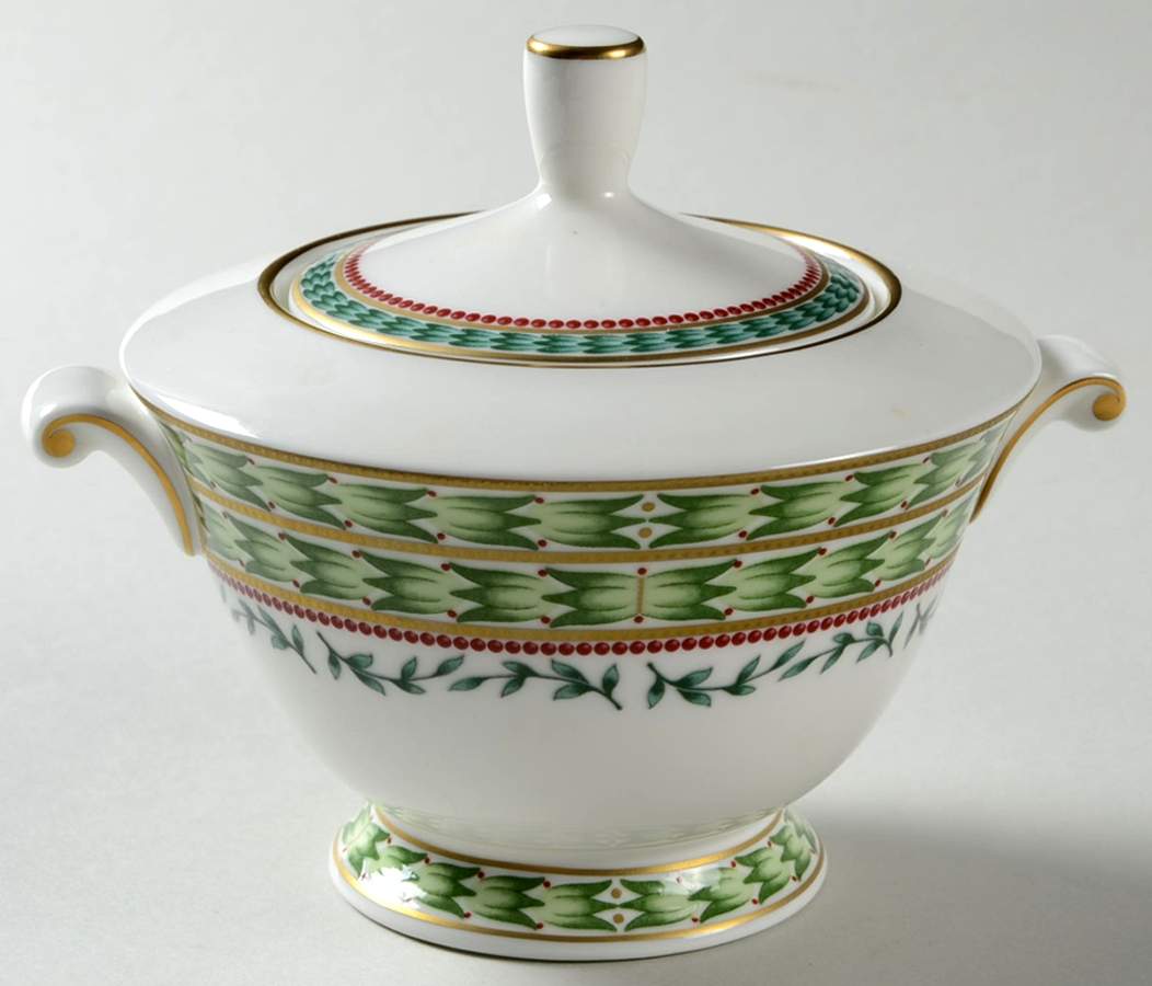 Holiday Celebration Sugar Bowl & Lid by Mikasa-1