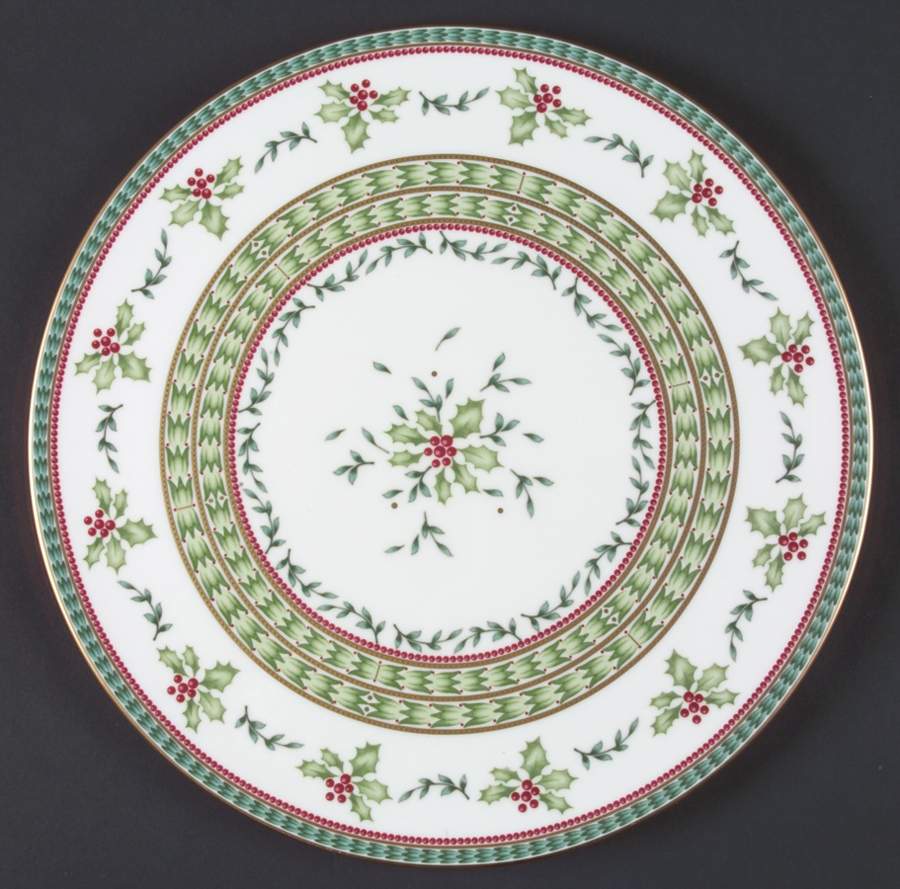 Holiday Celebration Cake Plate by Mikasa-1