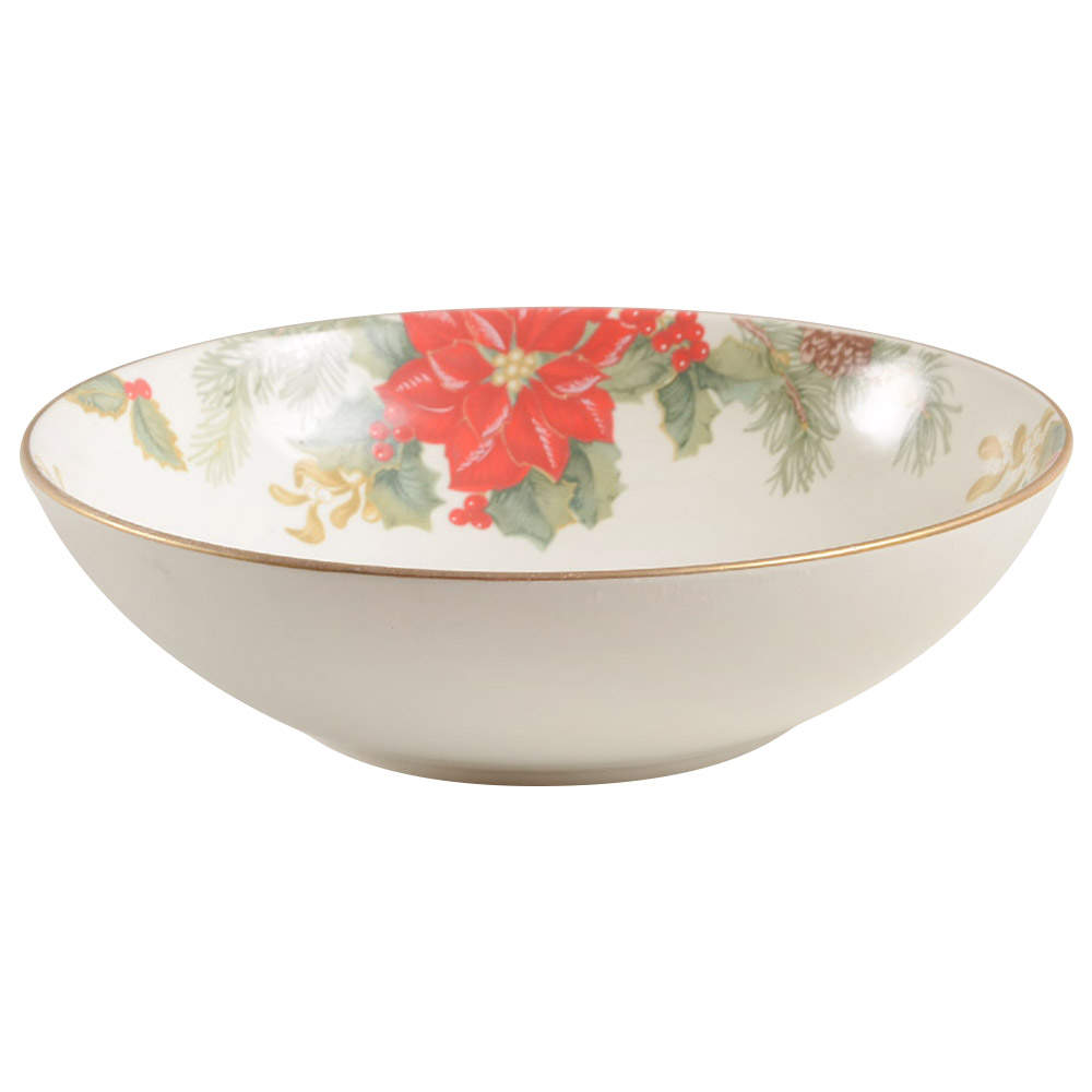 Holiday Bloom Coupe Soup Bowl by Mikasa-1