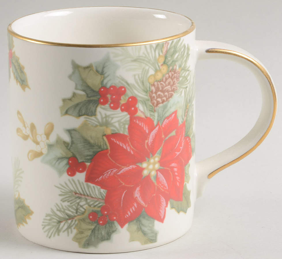 Holiday Bloom Mug by Mikasa-1