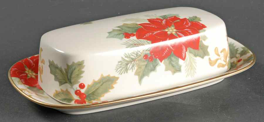 Holiday Bloom 1/4 Lb Covered Butter by Mikasa-1