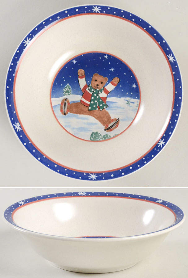 Skating Bears Individual Ice Cream Dish by Mikasa-1