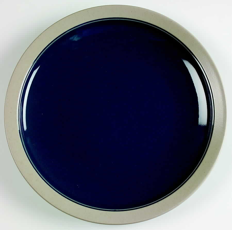 Stone Craft Blue Dinner Plate by Mikasa-1