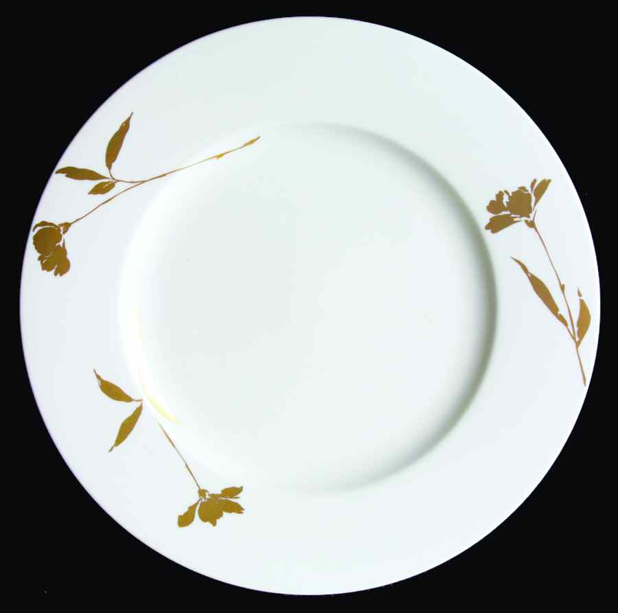 Gilded Rose Dinner Plate by Mikasa-1