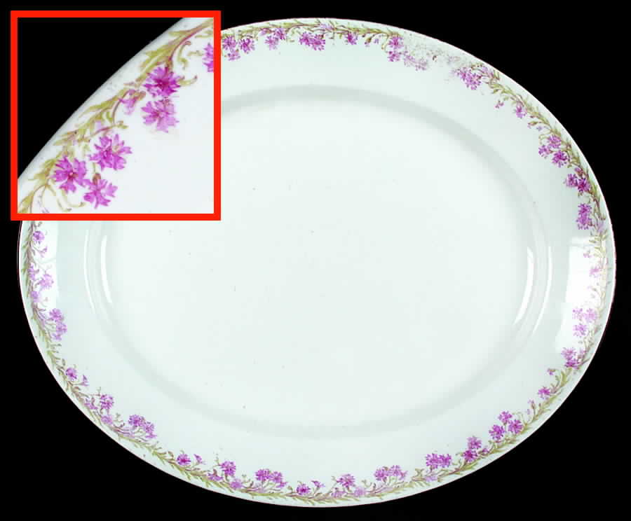 MAD134 15" Oval Serving Platter by John Maddock & Sons-1