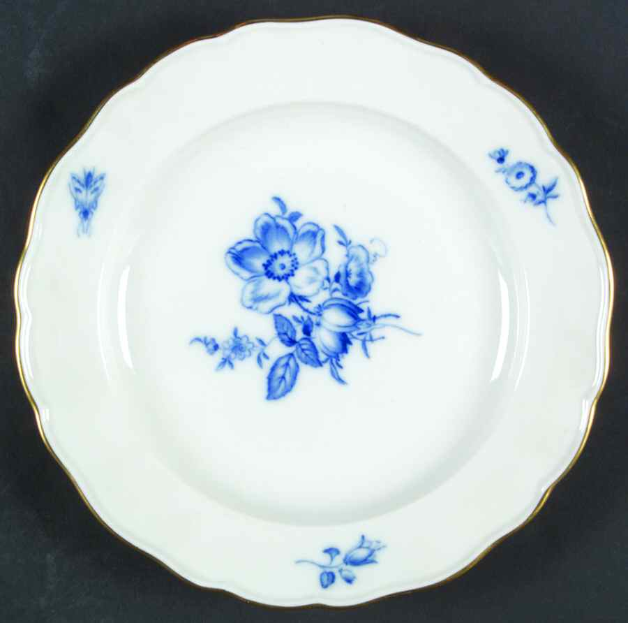 MSS92 Salad Plate by Meissen (Germany)-1