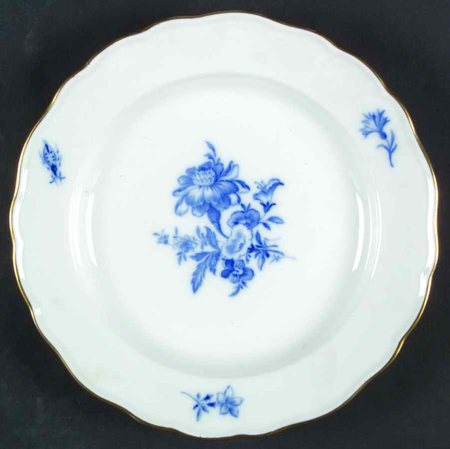 MSS92 Salad Plate by Meissen (Germany)-1
