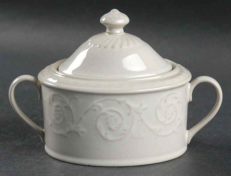 Antique Charm Sugar Bowl & Lid by Mikasa-1