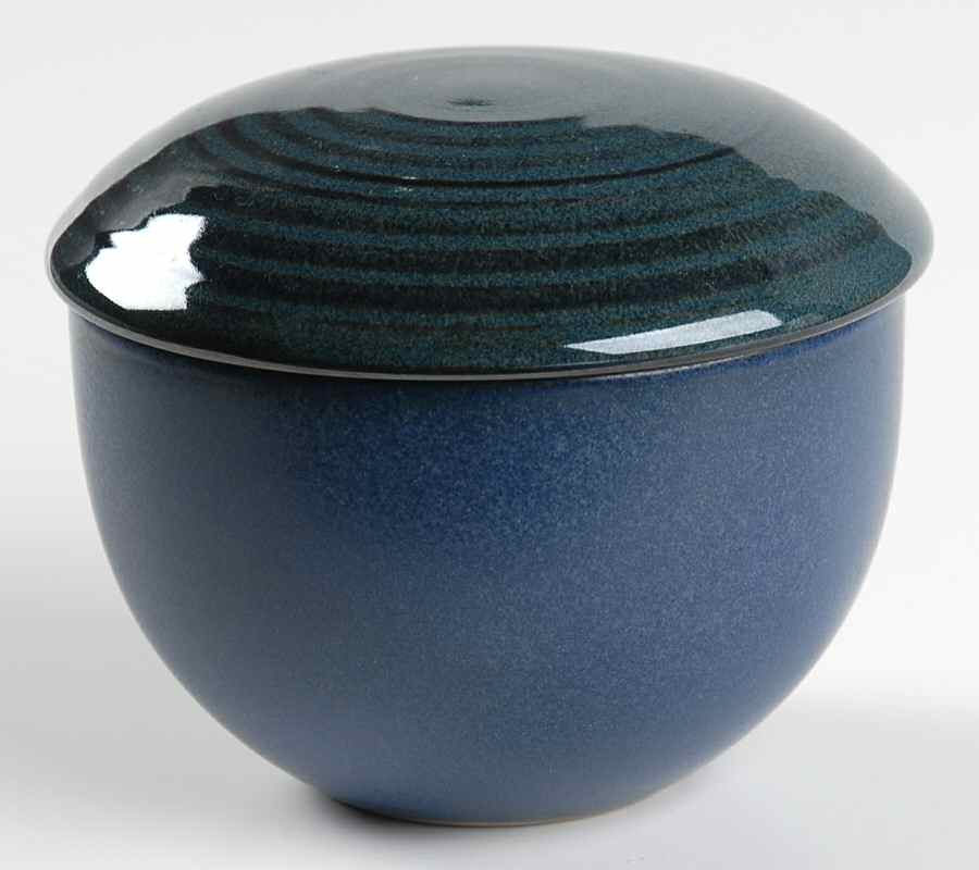 Blue Bayou Sugar Bowl & Lid by Mikasa-1