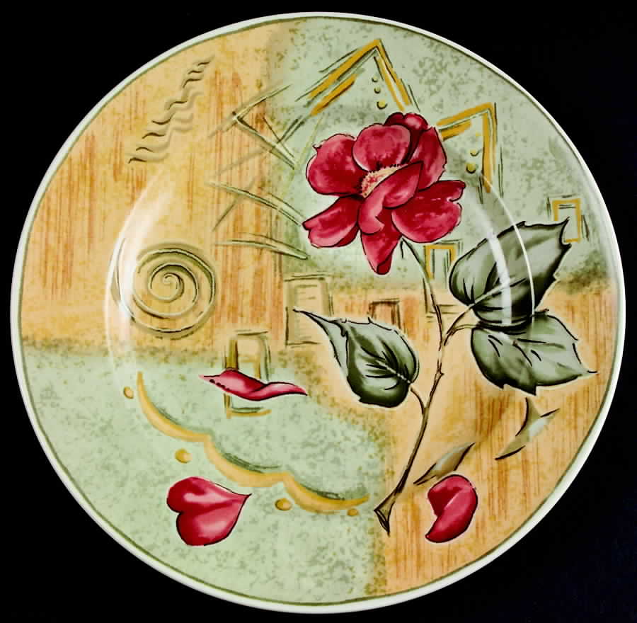 Secret Garden Salad Plate by Mikasa-1