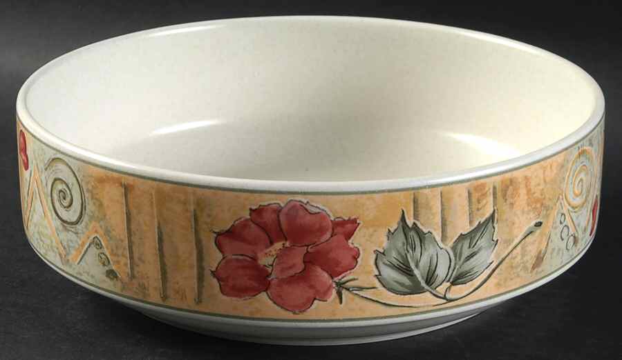 Secret Garden 8" Round Vegetable Bowl by Mikasa-1
