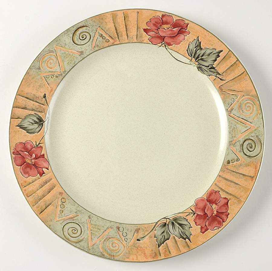 Secret Garden 12" Chop Plate (Round Platter) by Mikasa-1