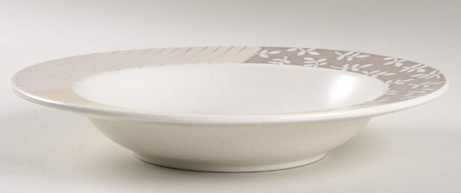 Bohemia Large Rim Soup Bowl by Mikasa-1