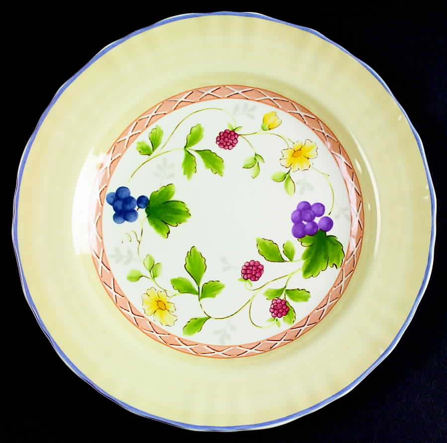 Country Fresh Salad Plate by Mikasa-1