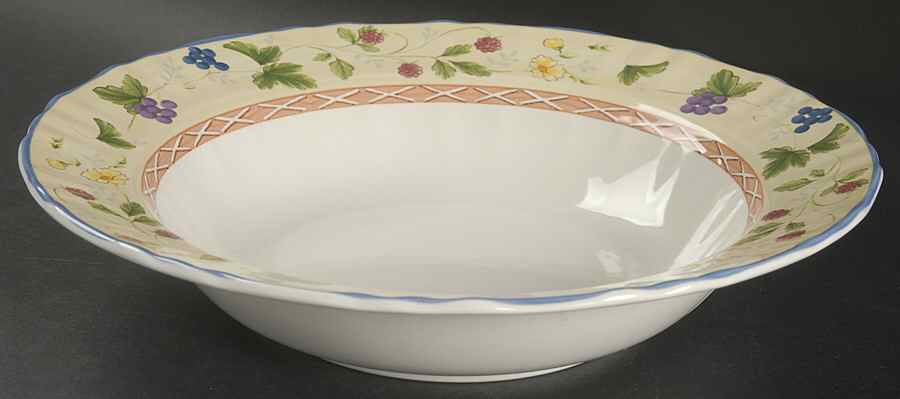 Country Fresh 10" Round Vegetable Bowl by Mikasa-1