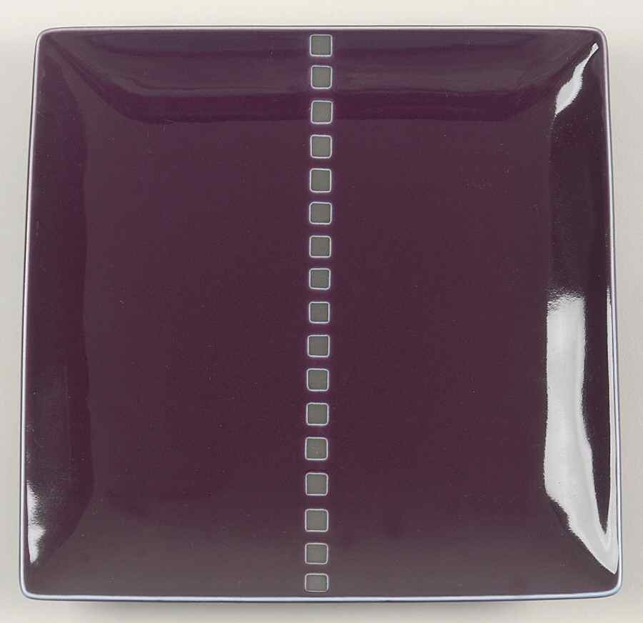 Viewpoint Purple Salad Plate by Mikasa-1