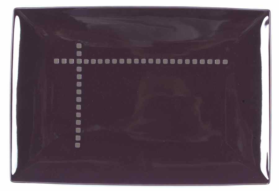 Viewpoint Purple 16" Rectangular Serving Platter by Mikasa-1