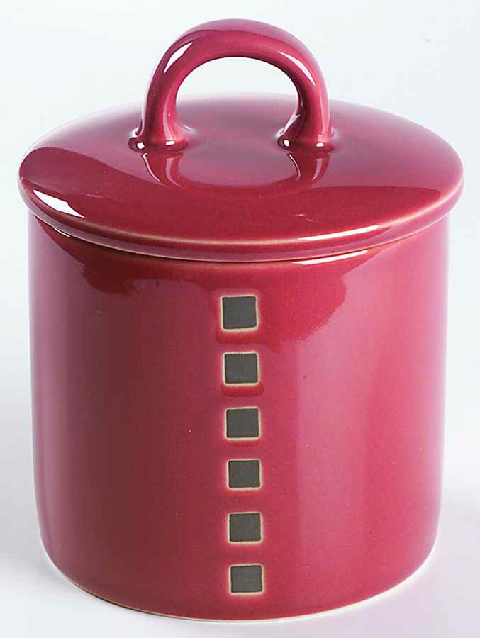 Viewpoint Terra Cotta Sugar Bowl & Lid by Mikasa-1