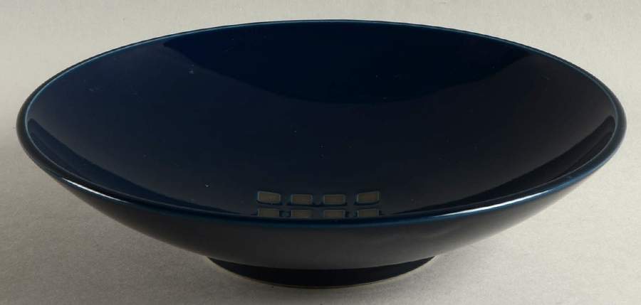 Viewpoint Navy Coupe Cereal Bowl by Mikasa-1